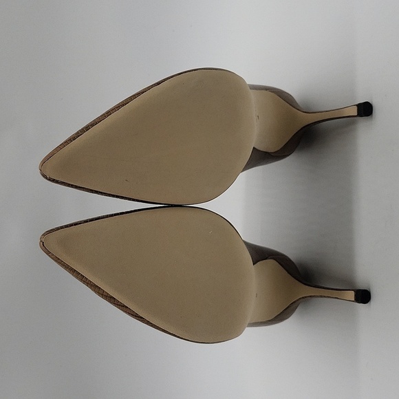 219- L'AGENCE Mariette Women's Ankle Stiletto Boots Tan Color Size 9 NWT - Picture 8 of 11